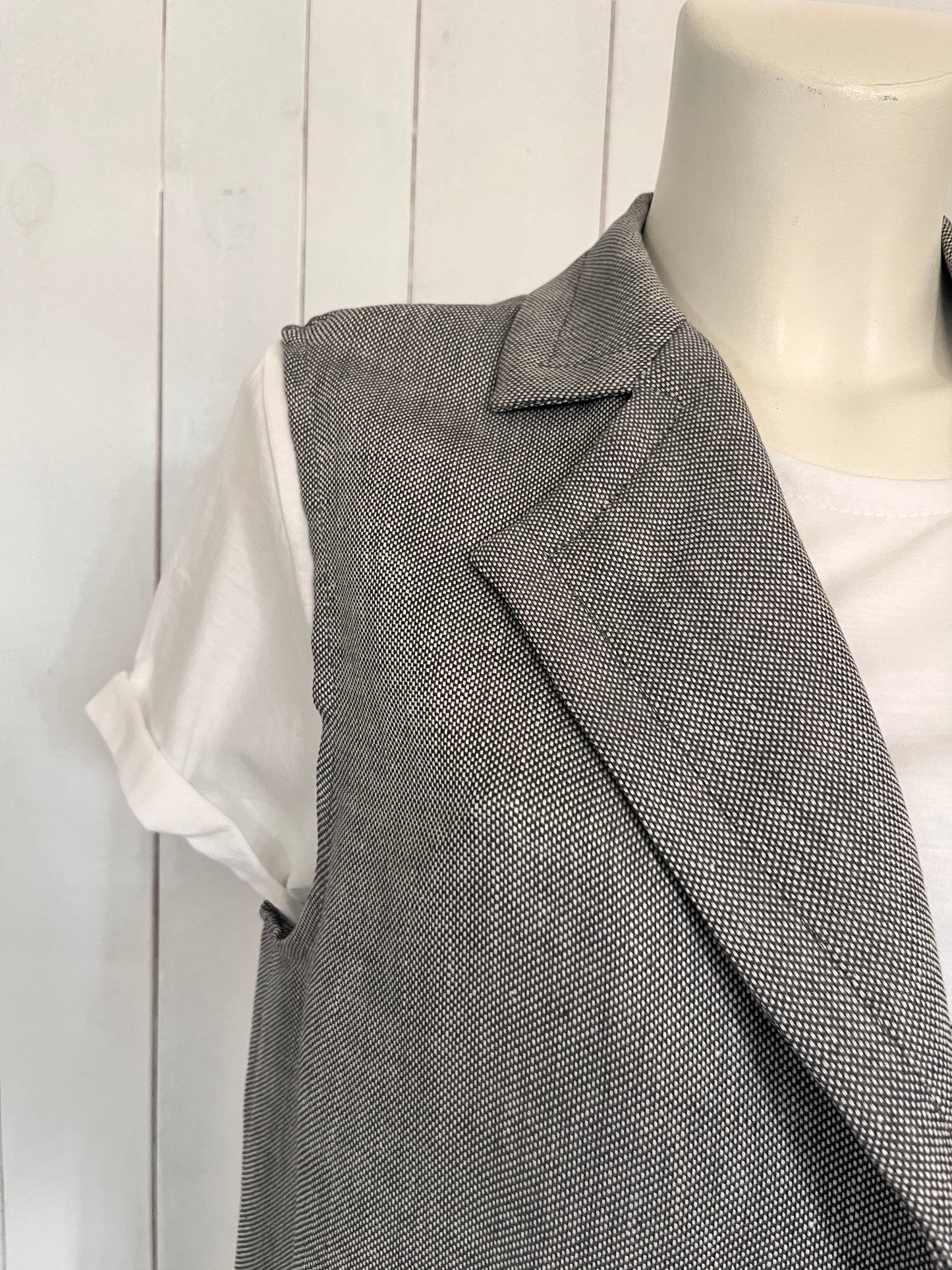 Gilet lino "Roby"