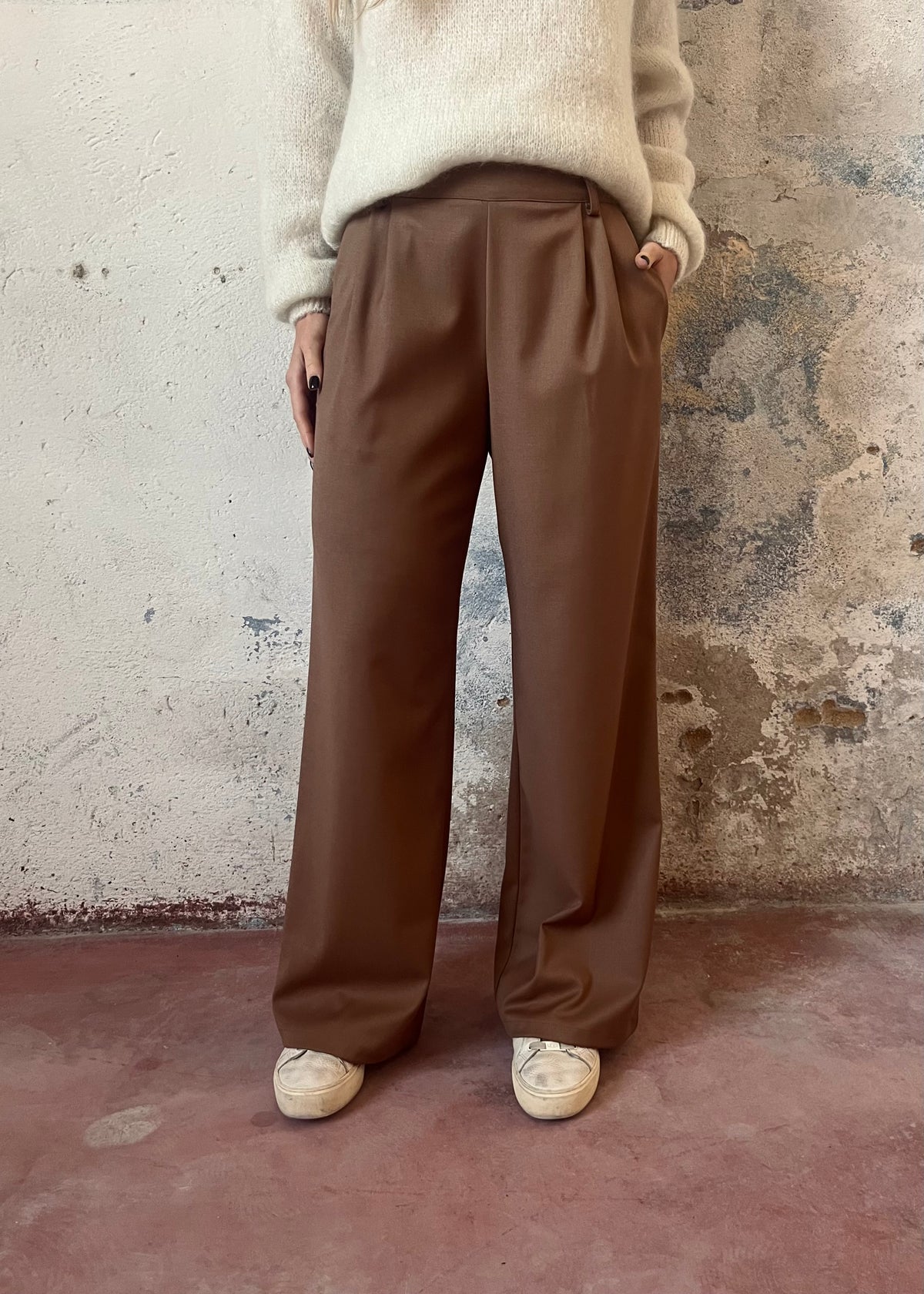 Pantalone Essenza Cammello