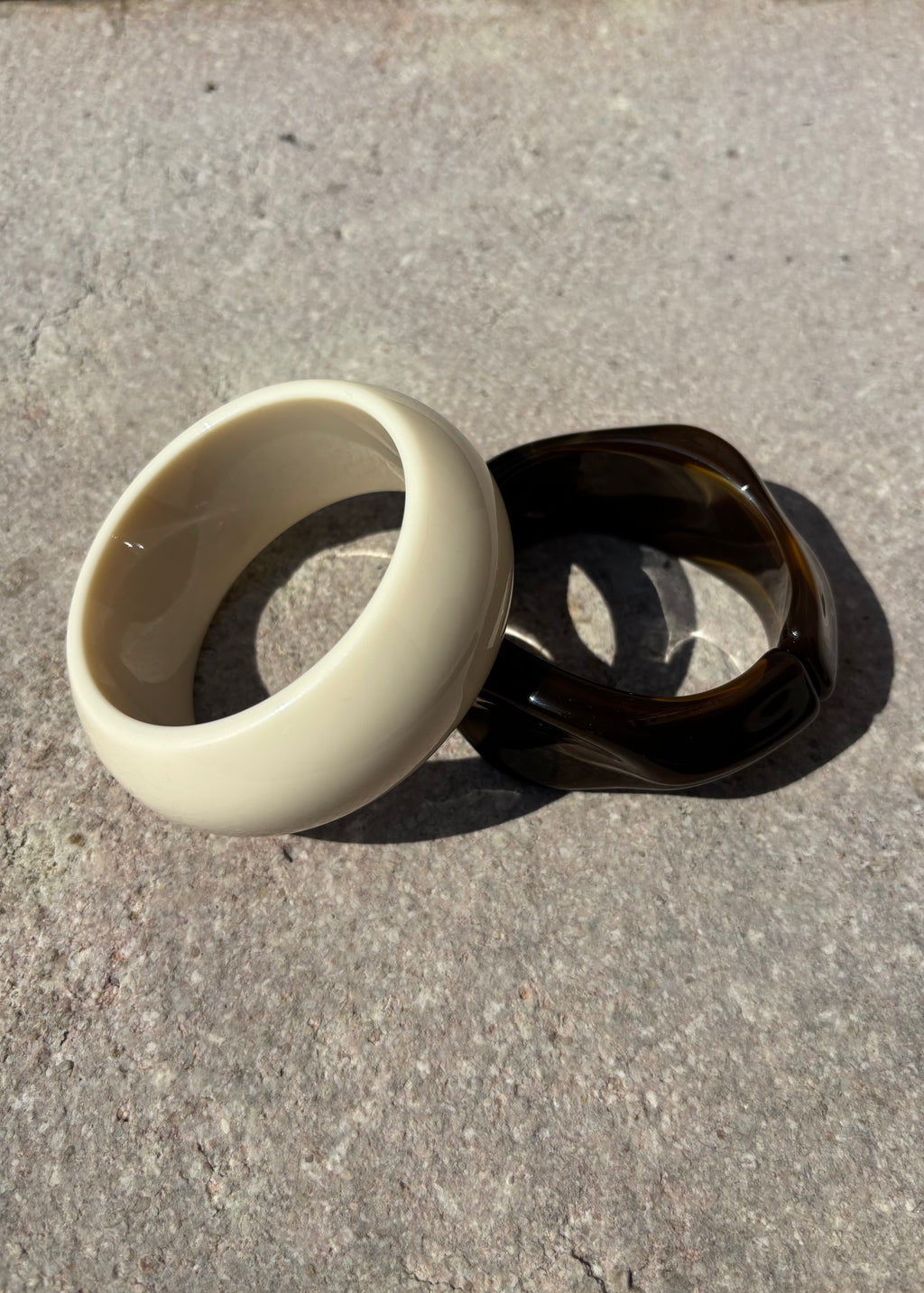 Bracciale resina bianco