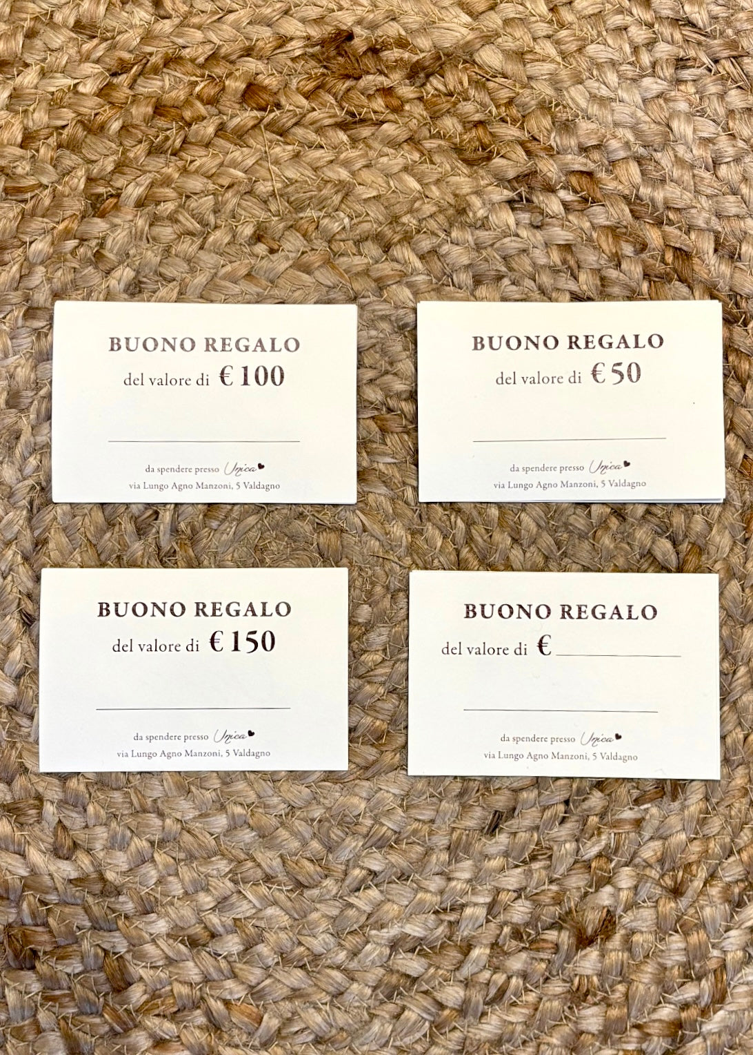 Buoni Regalo