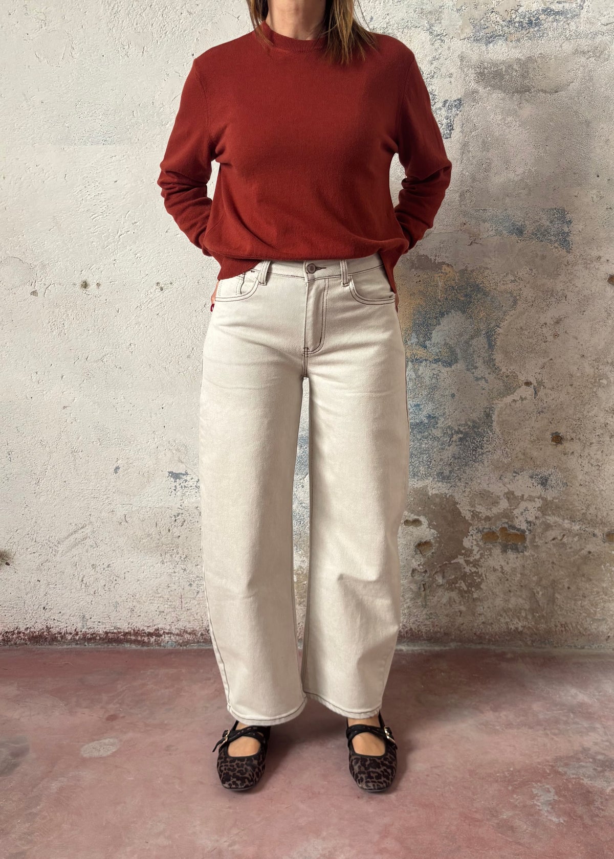 Jeans Panna