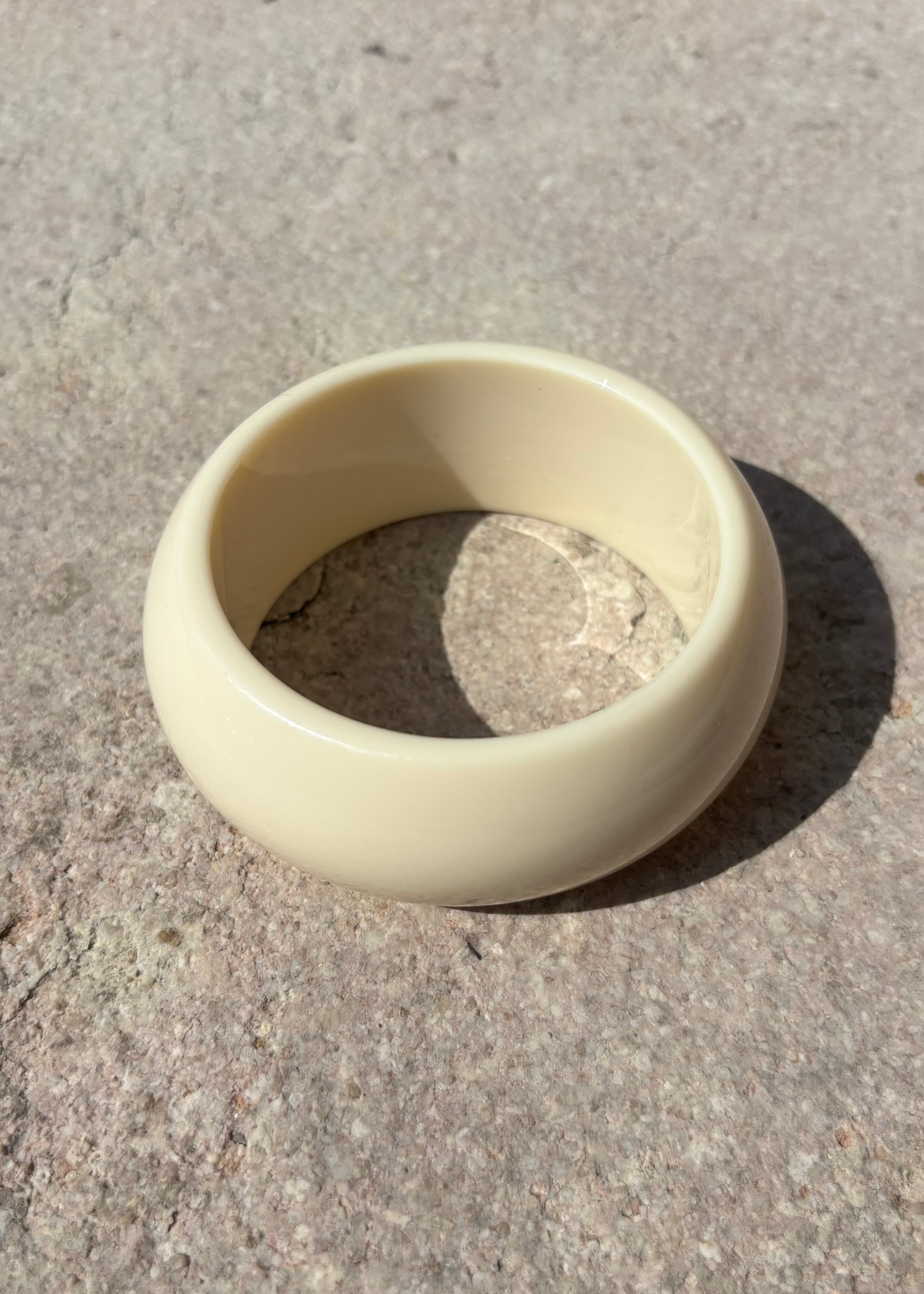 Bracciale resina bianco