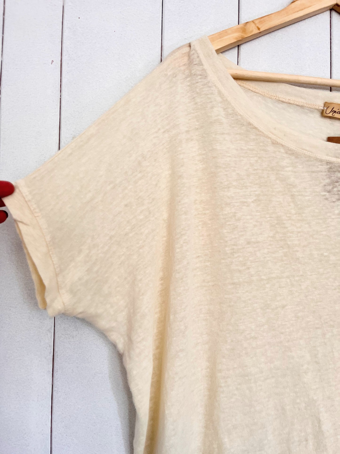 Maglia jersey di lino
