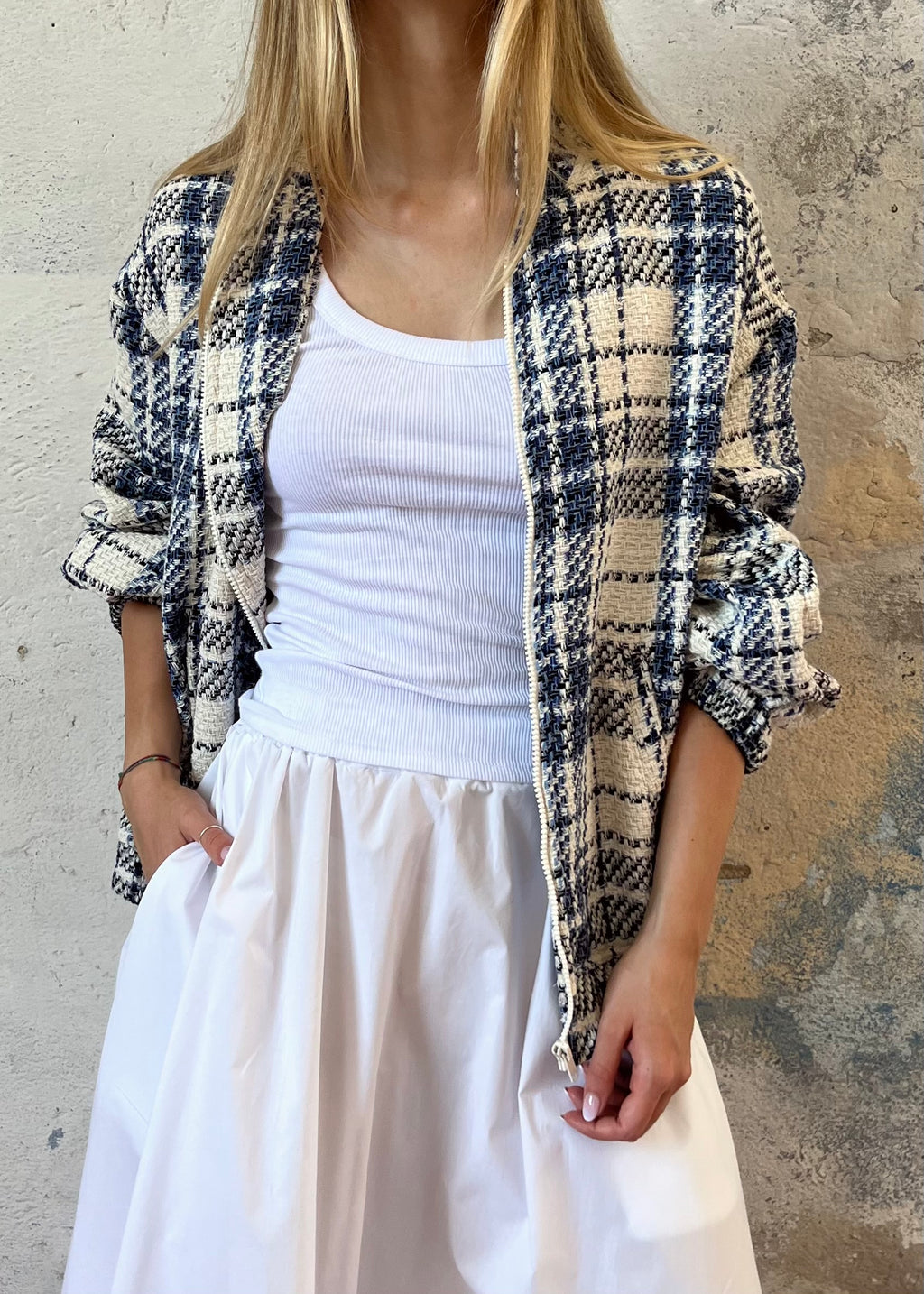 Bomber Tweed