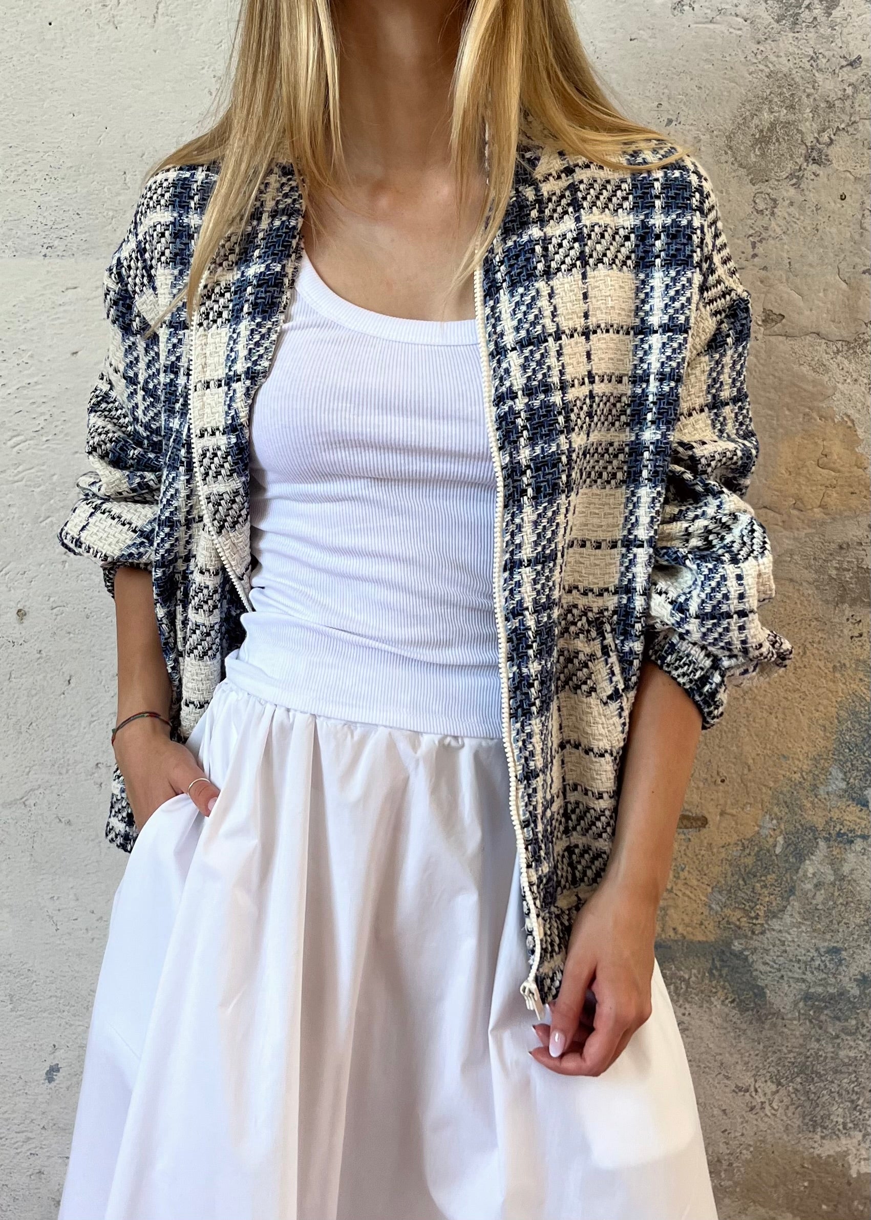Bomber Tweed