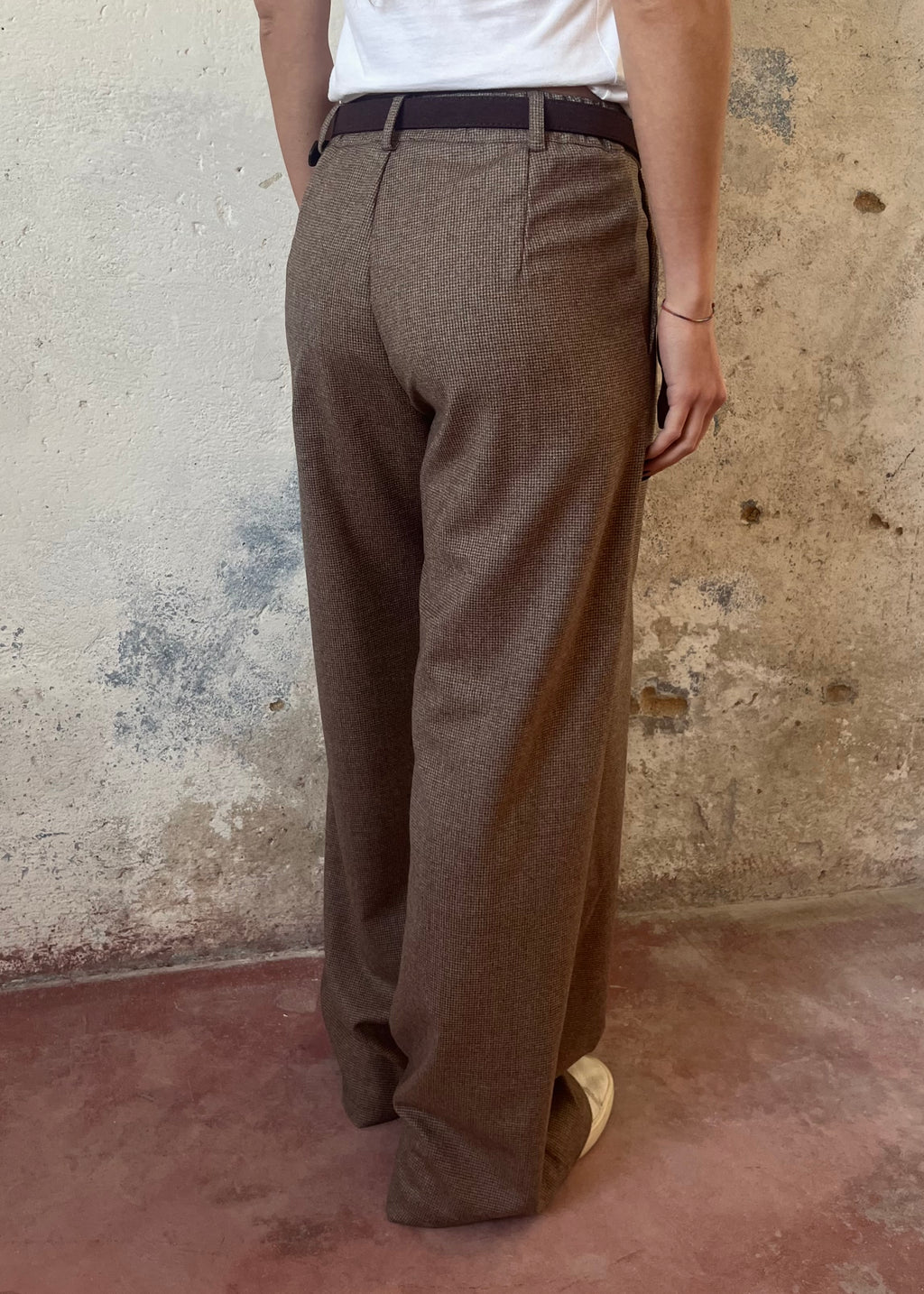 Pantalone Essenza Pied de Poule