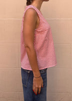 Top pois rosso