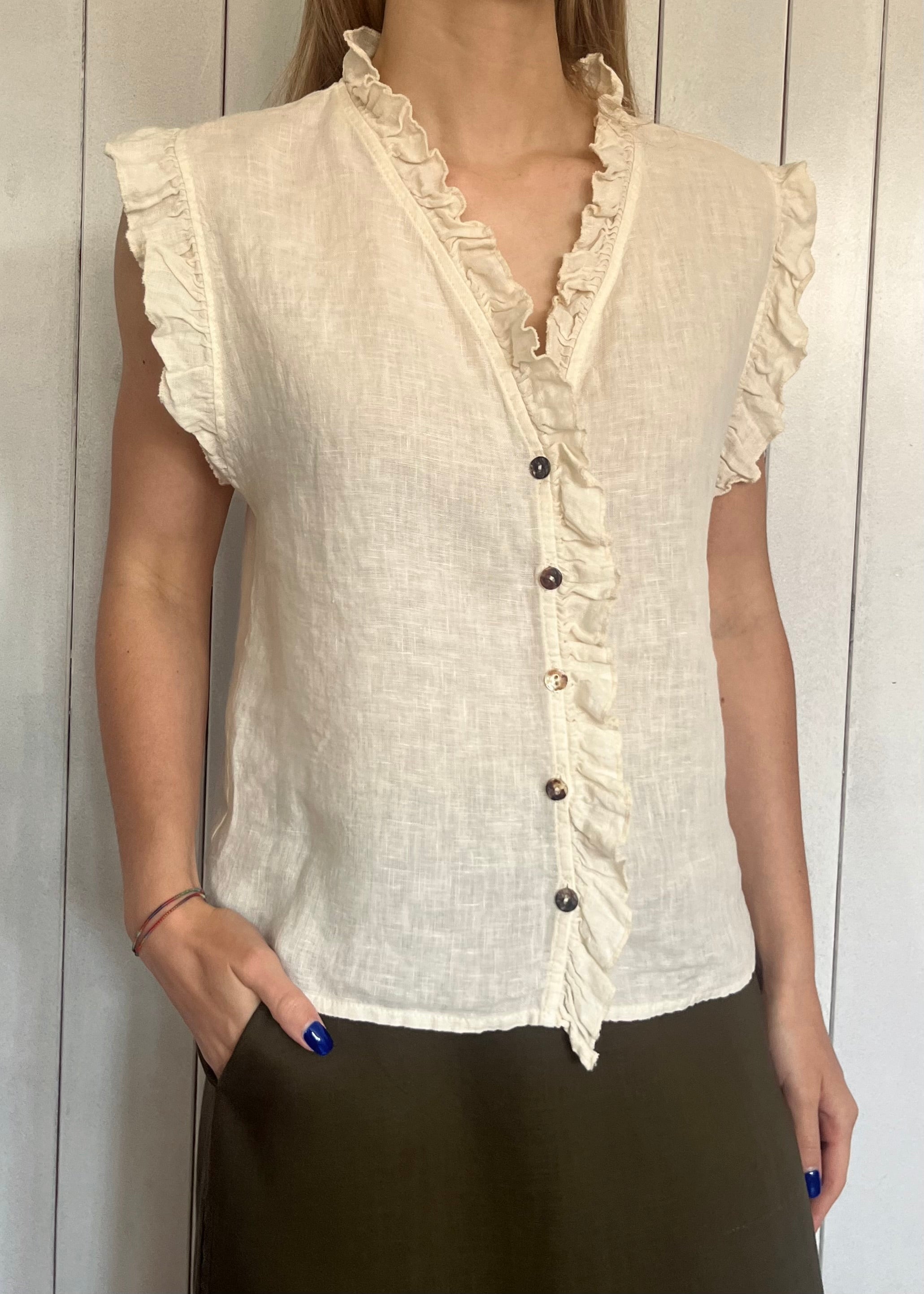 Blusa Rouches