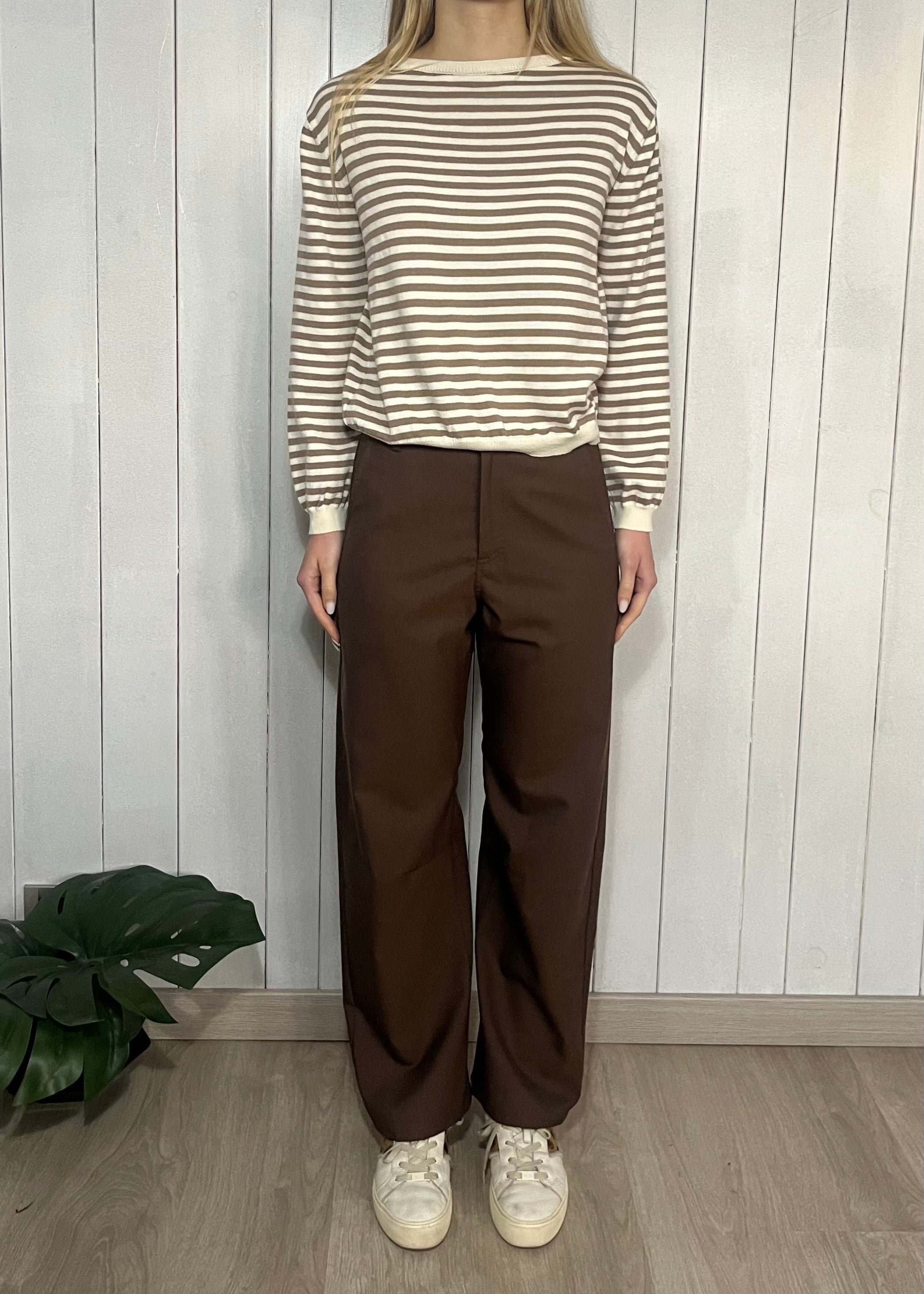 Pantalone Struttura Marrone