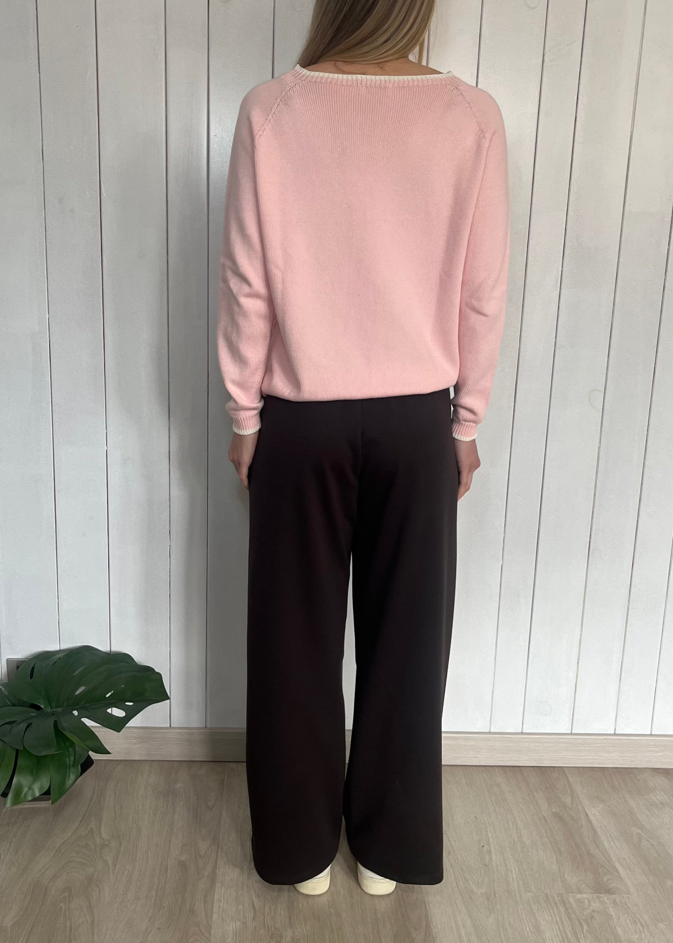 Pantaloni Soft Marrone