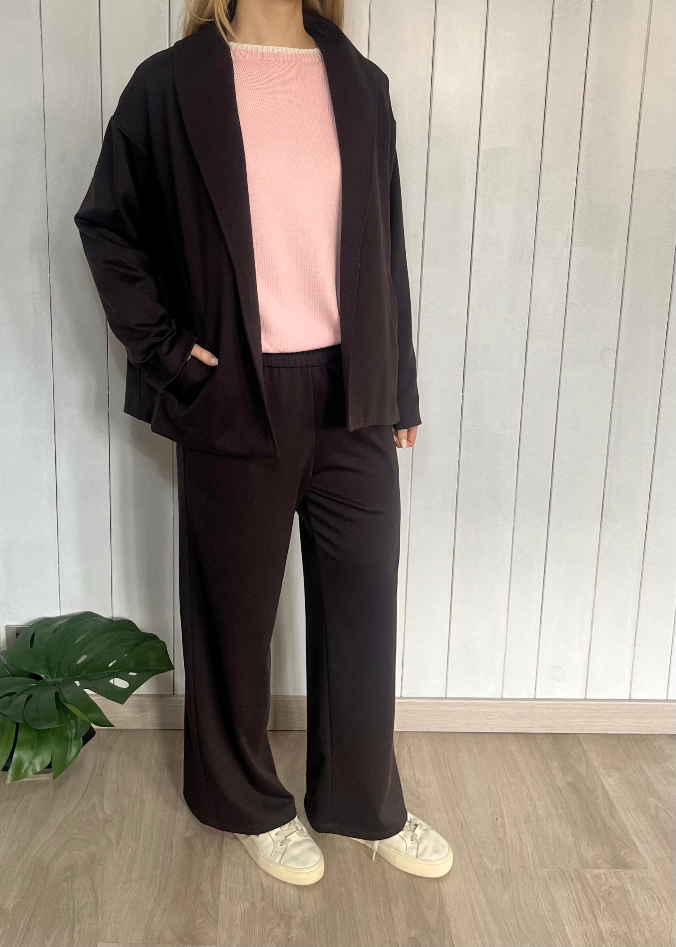 Pantaloni Soft Marrone