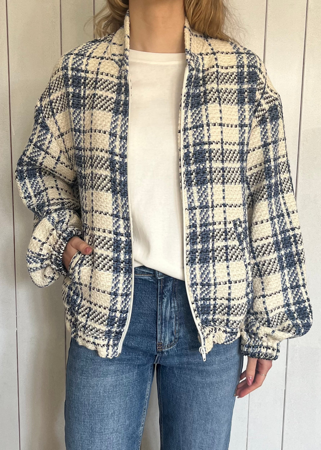 Bomber Tweed