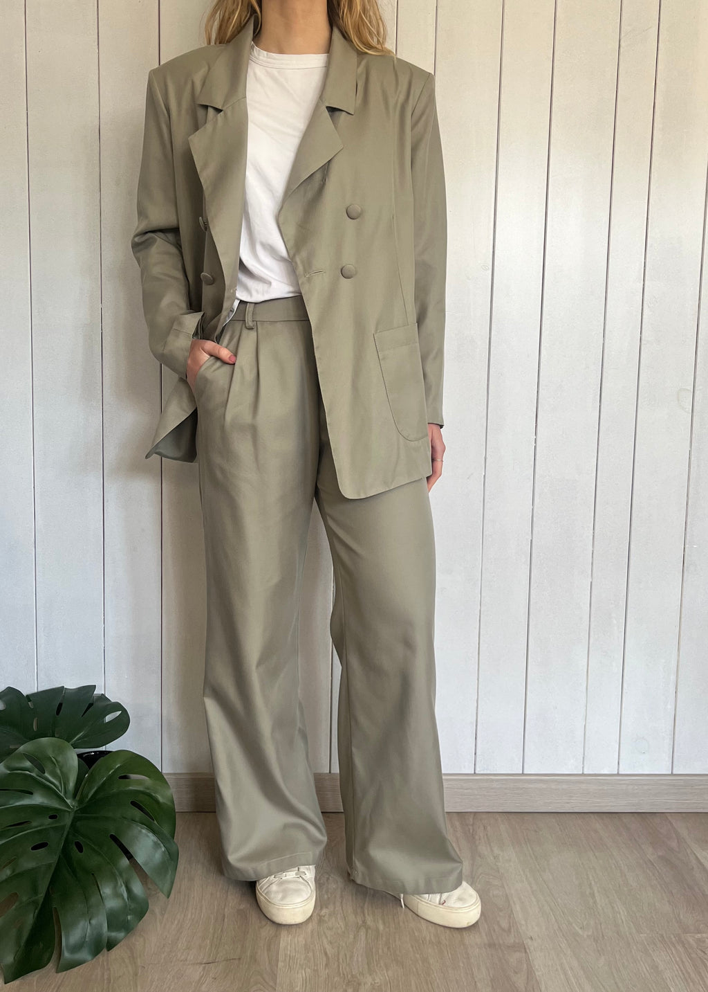 Pantalone Completo Salvia