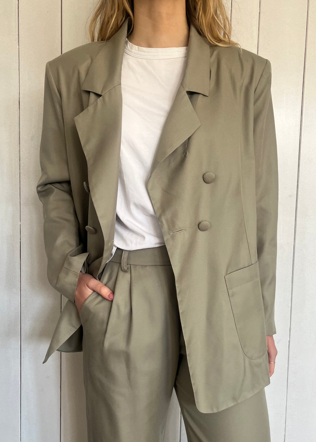 Blazer Completo Salvia