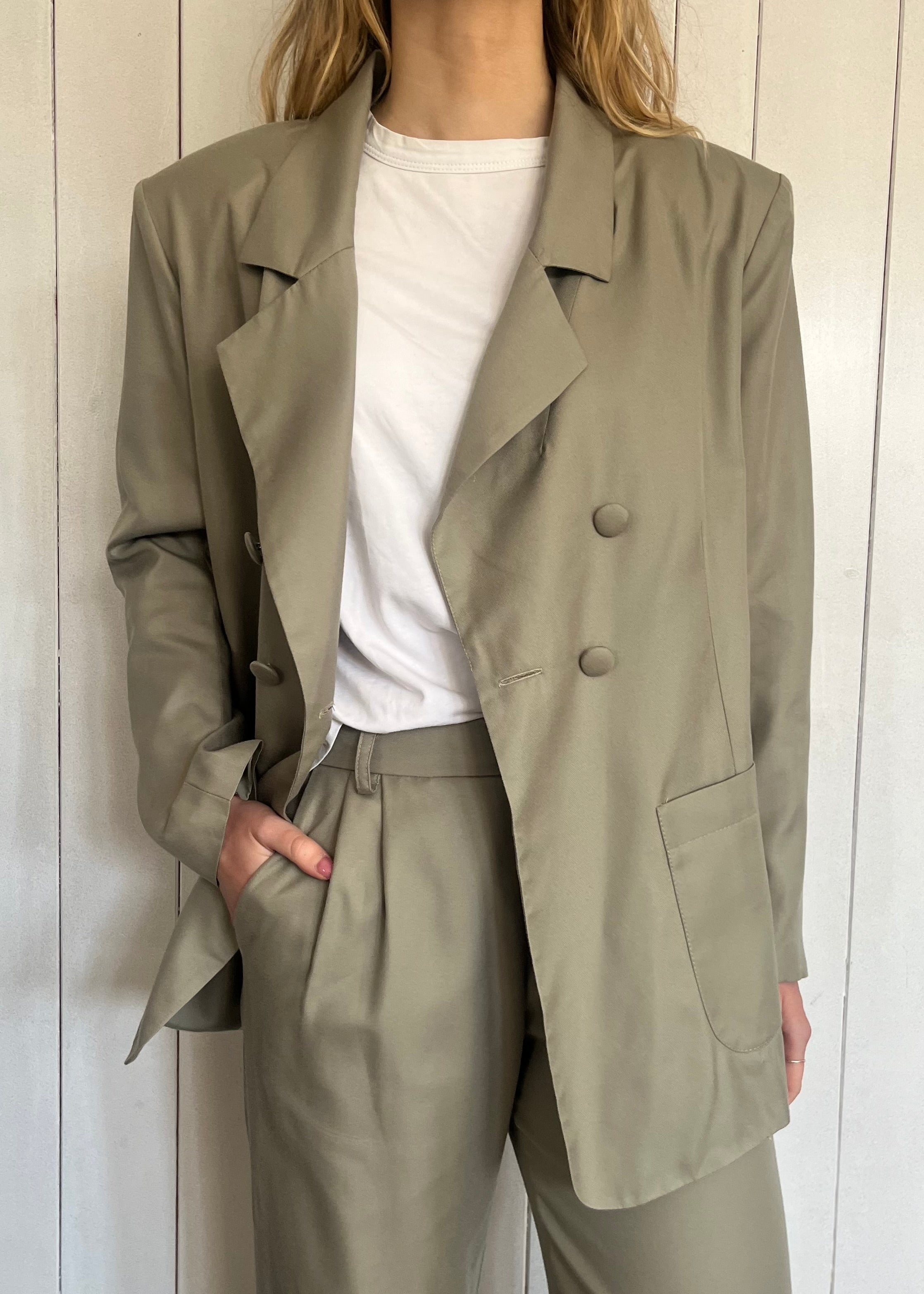 Blazer Completo Salvia