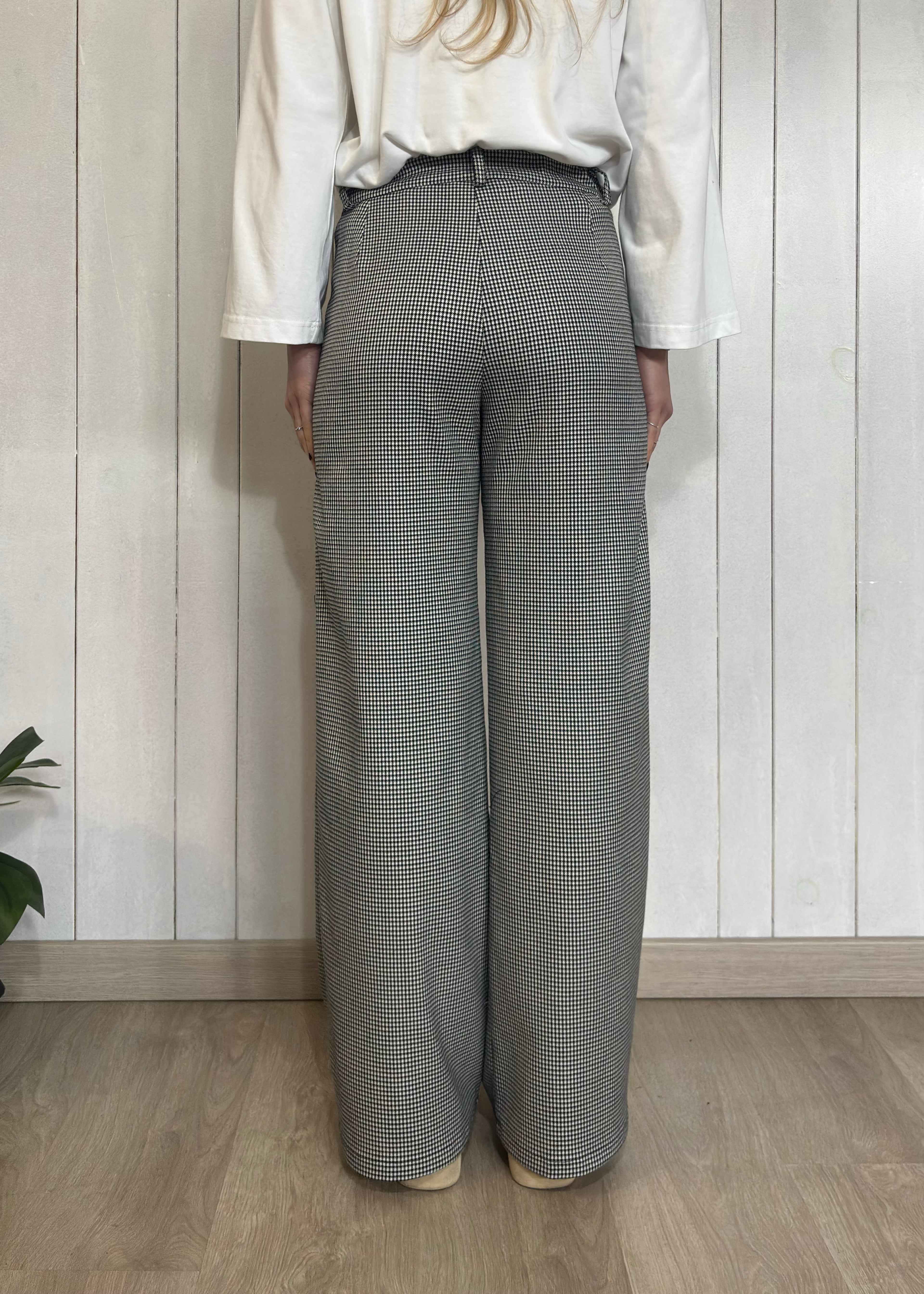 Pantalone Essenza Pied de Poule