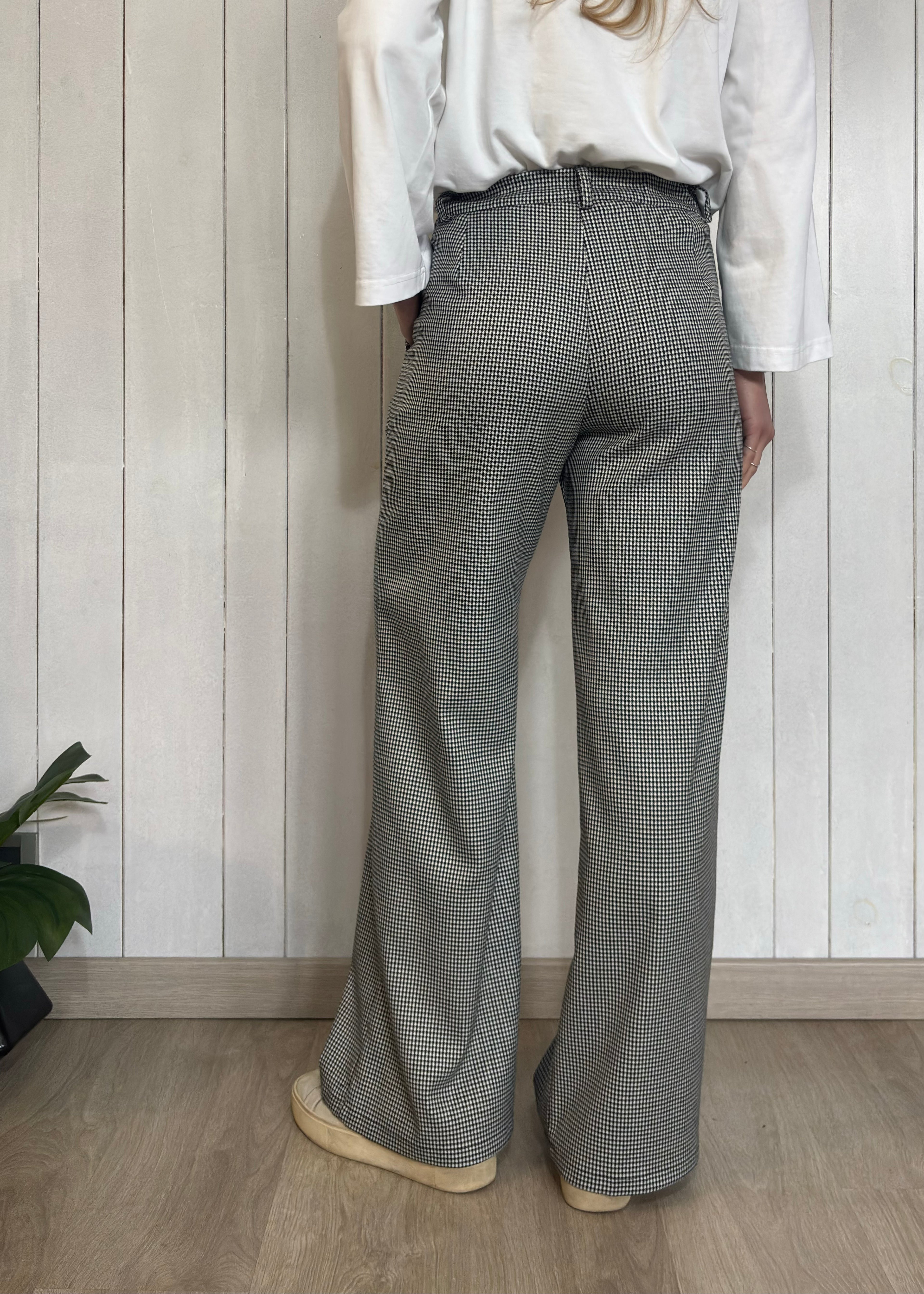 Pantalone Essenza Pied de Poule