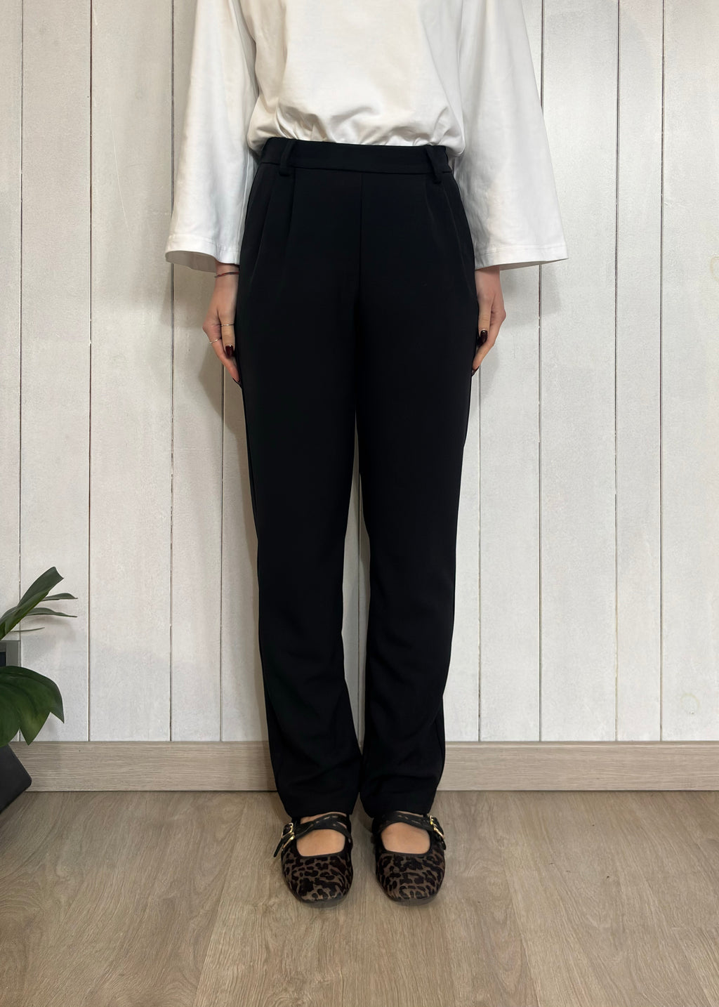 Pantalone Nero Slim