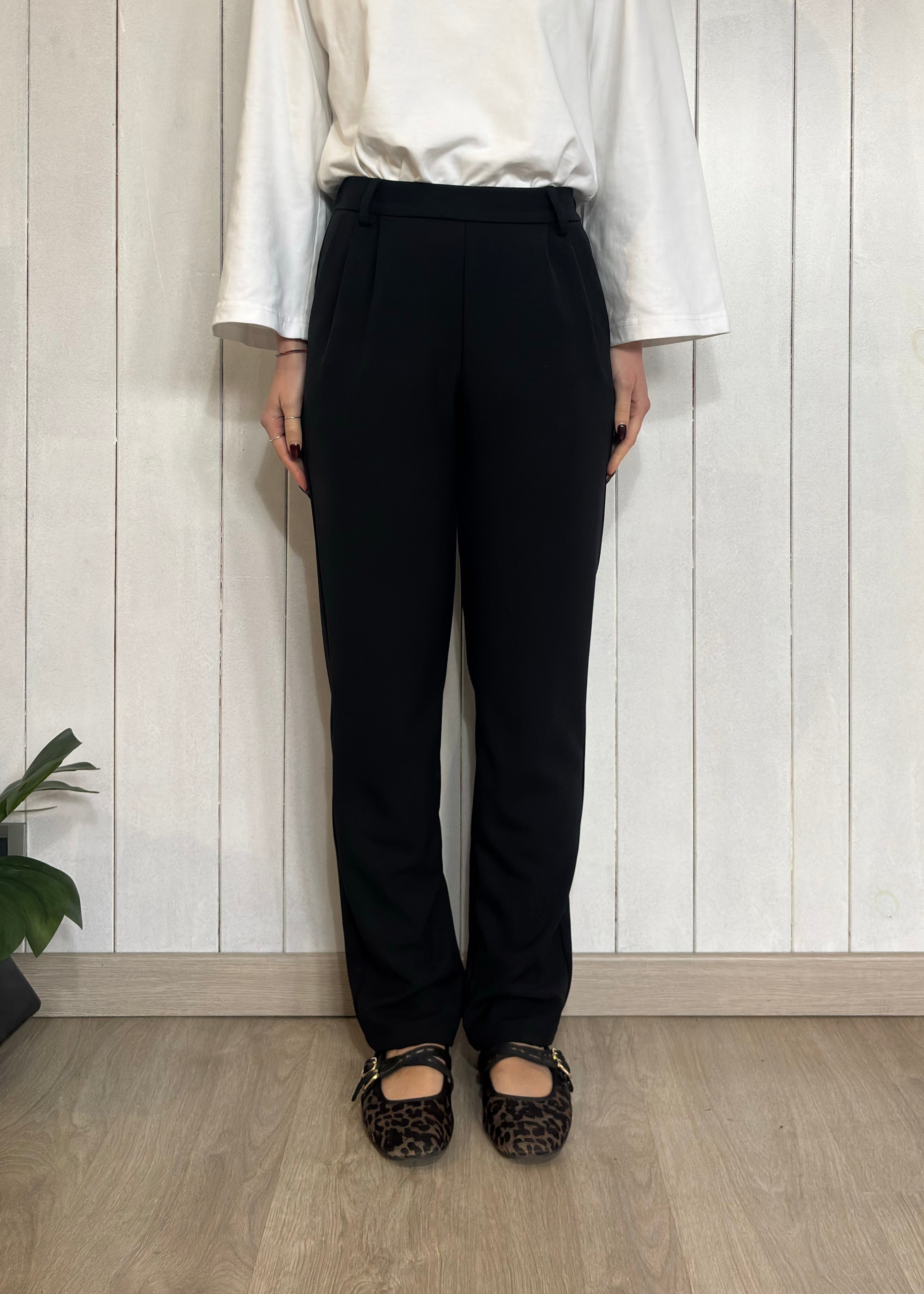 Pantalone Nero Slim