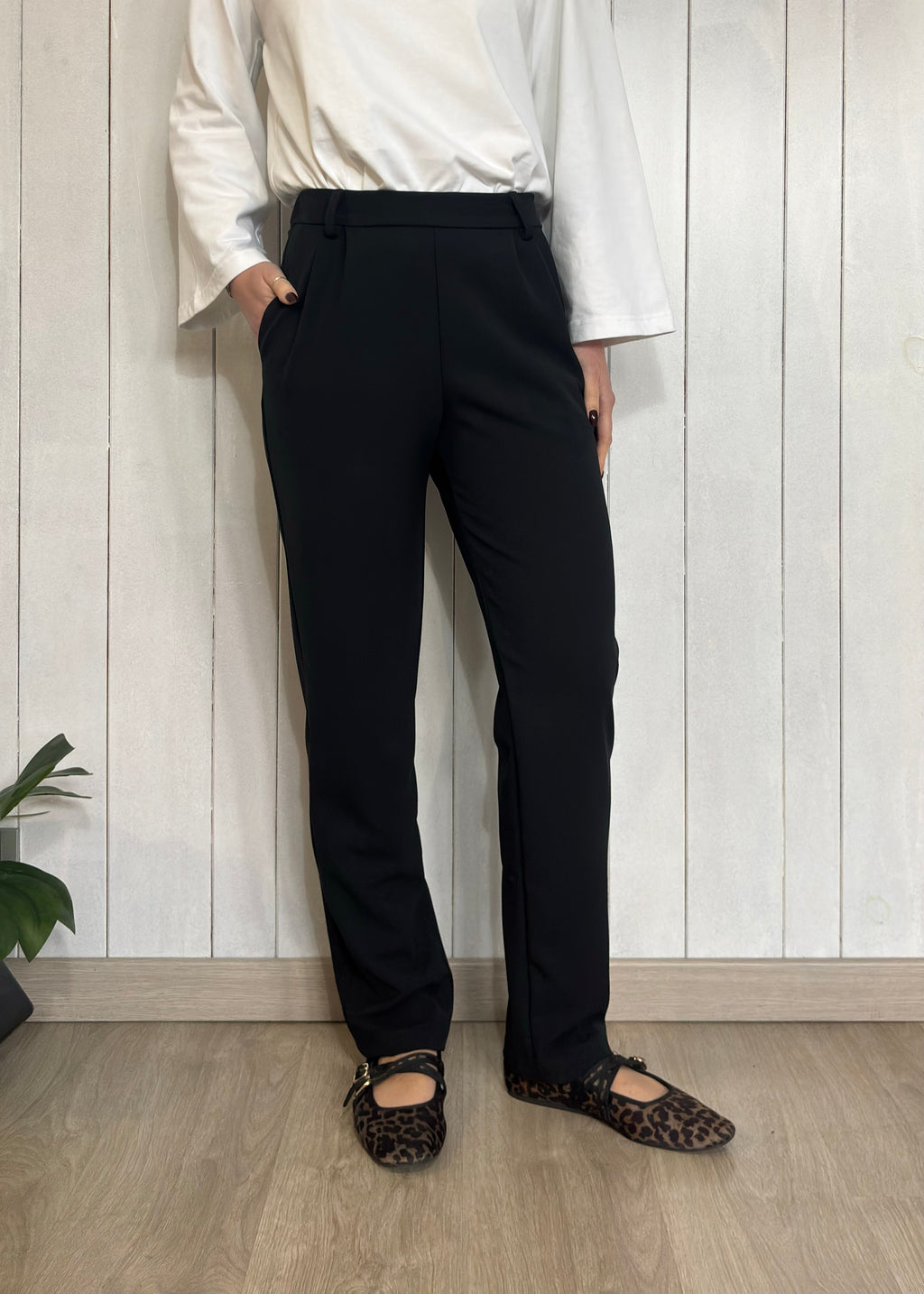 Pantalone Nero Slim