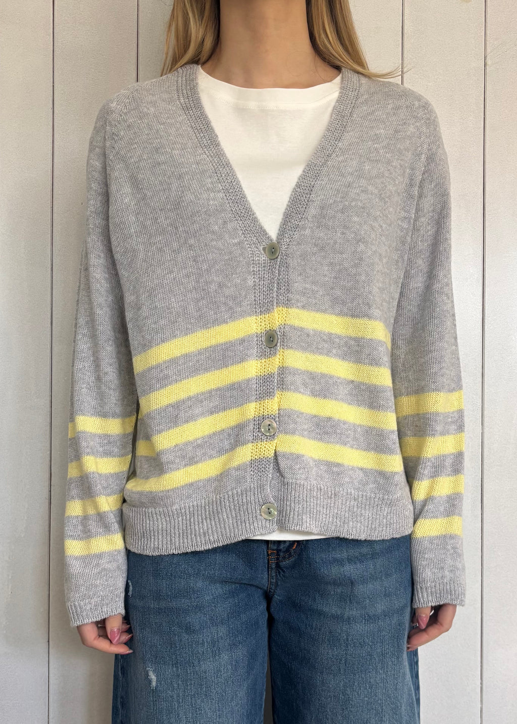 Cardigan Contrasto