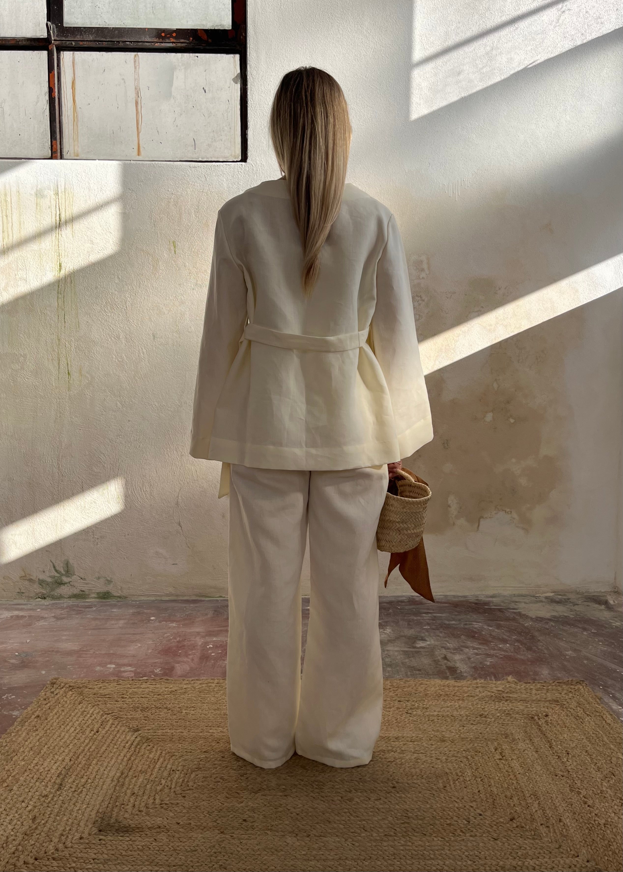 Kimono Loto in lino