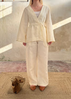 Kimono Loto in lino