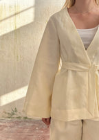 Kimono Loto in lino