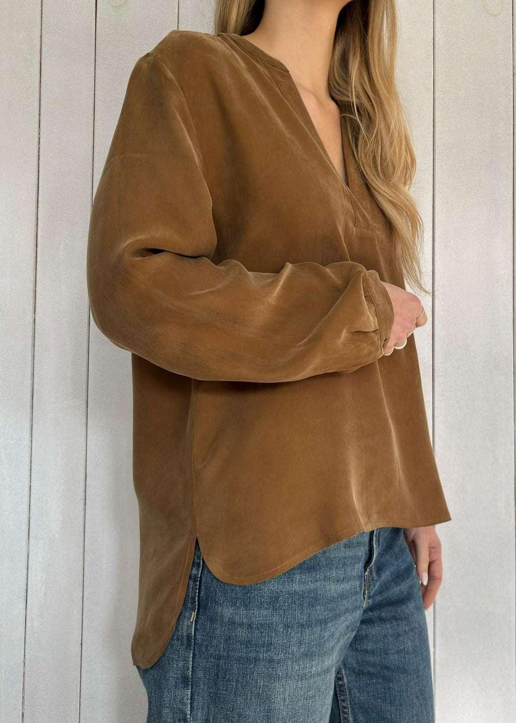 Camicia Safari Cupro