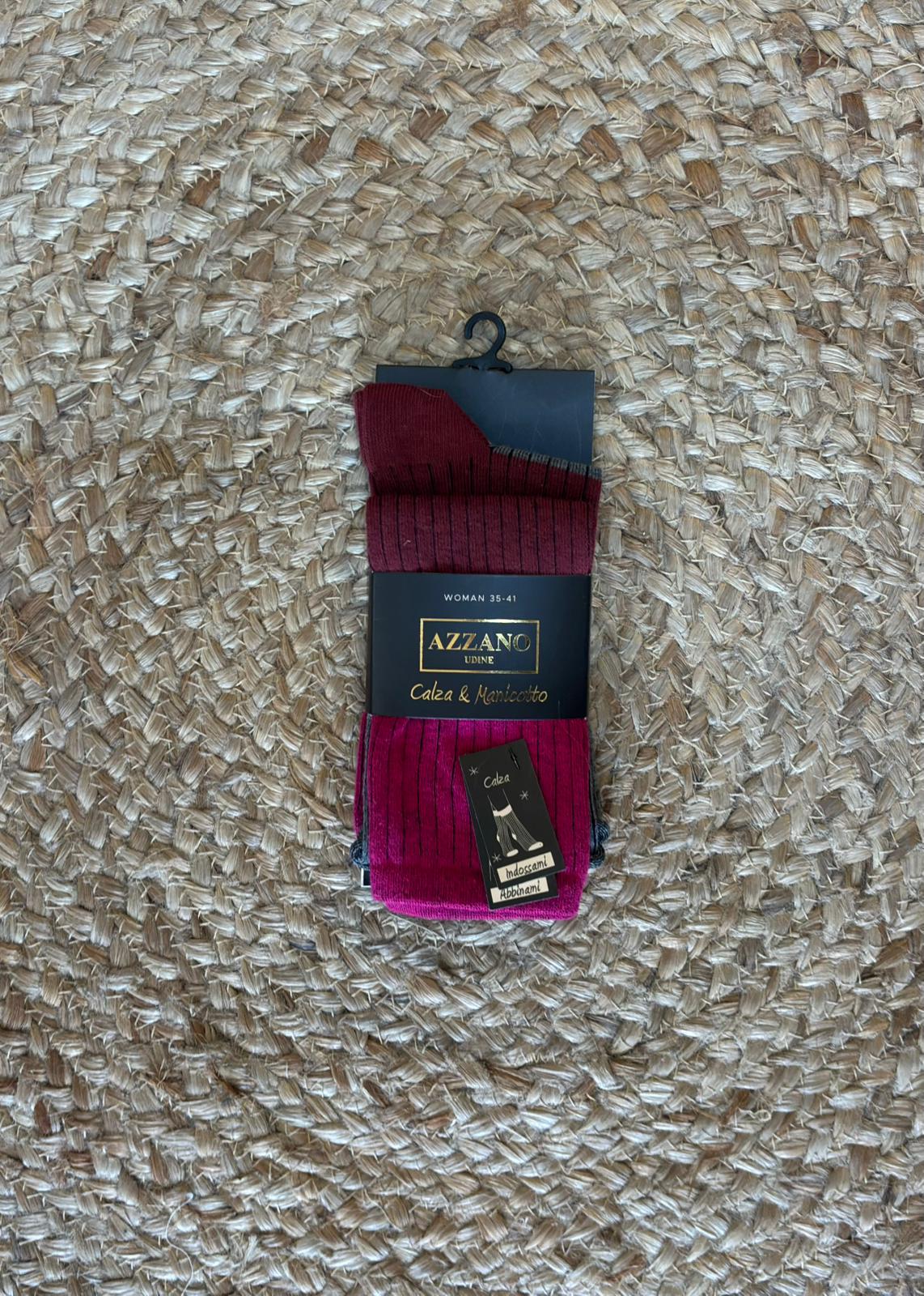 Set Manicotti Calzini Bicolor