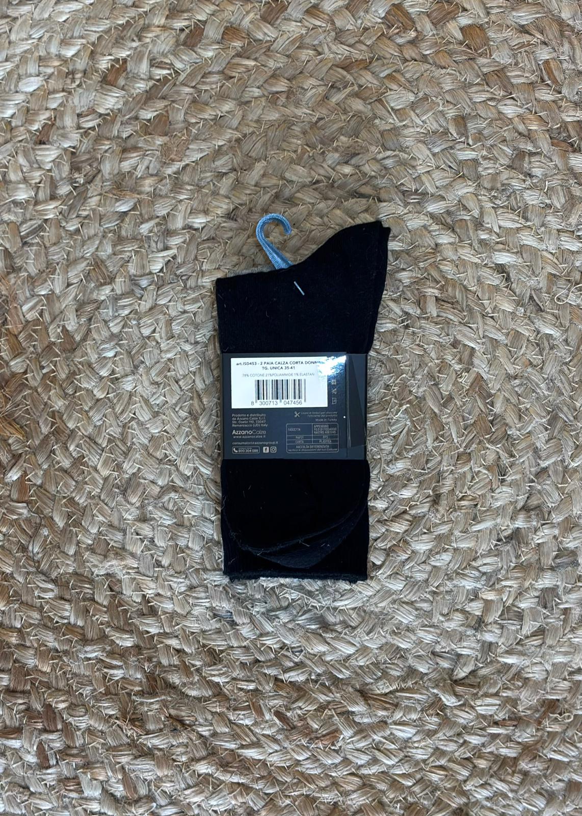 Set Calzini Corti Treccia